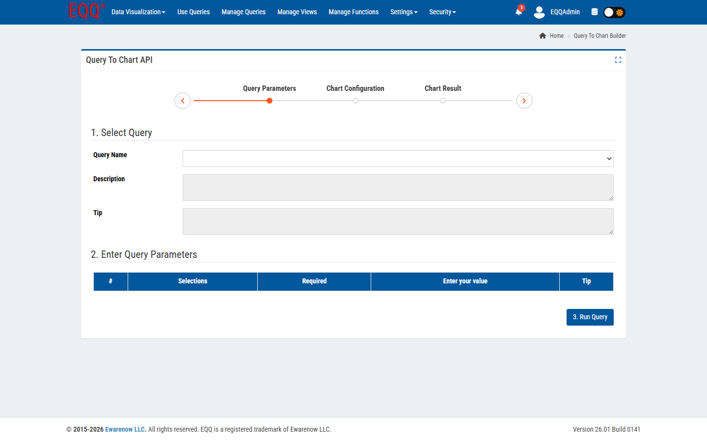 Query To Chart builder