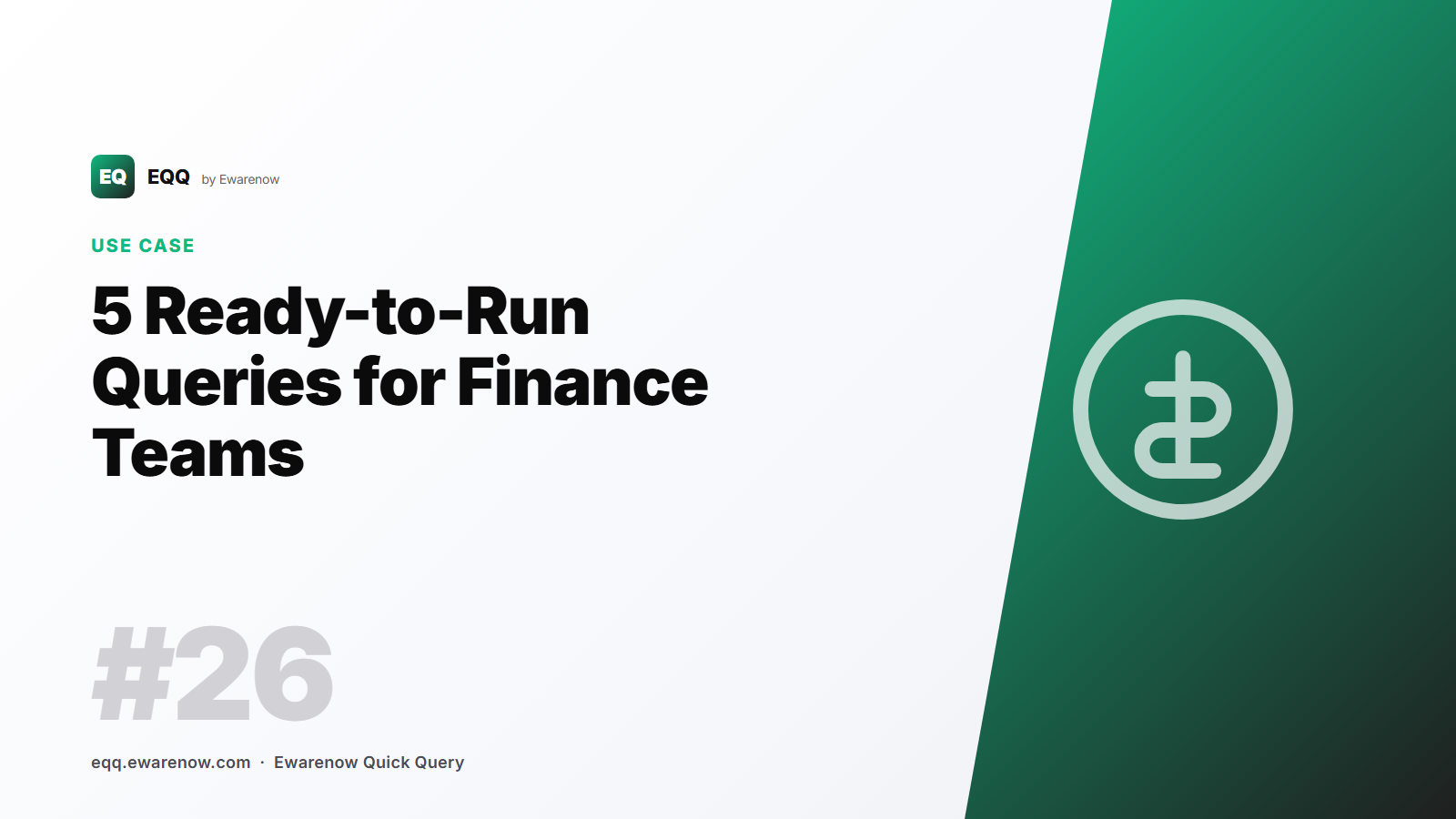 5 Ready-to-Run Queries for Finance Teams