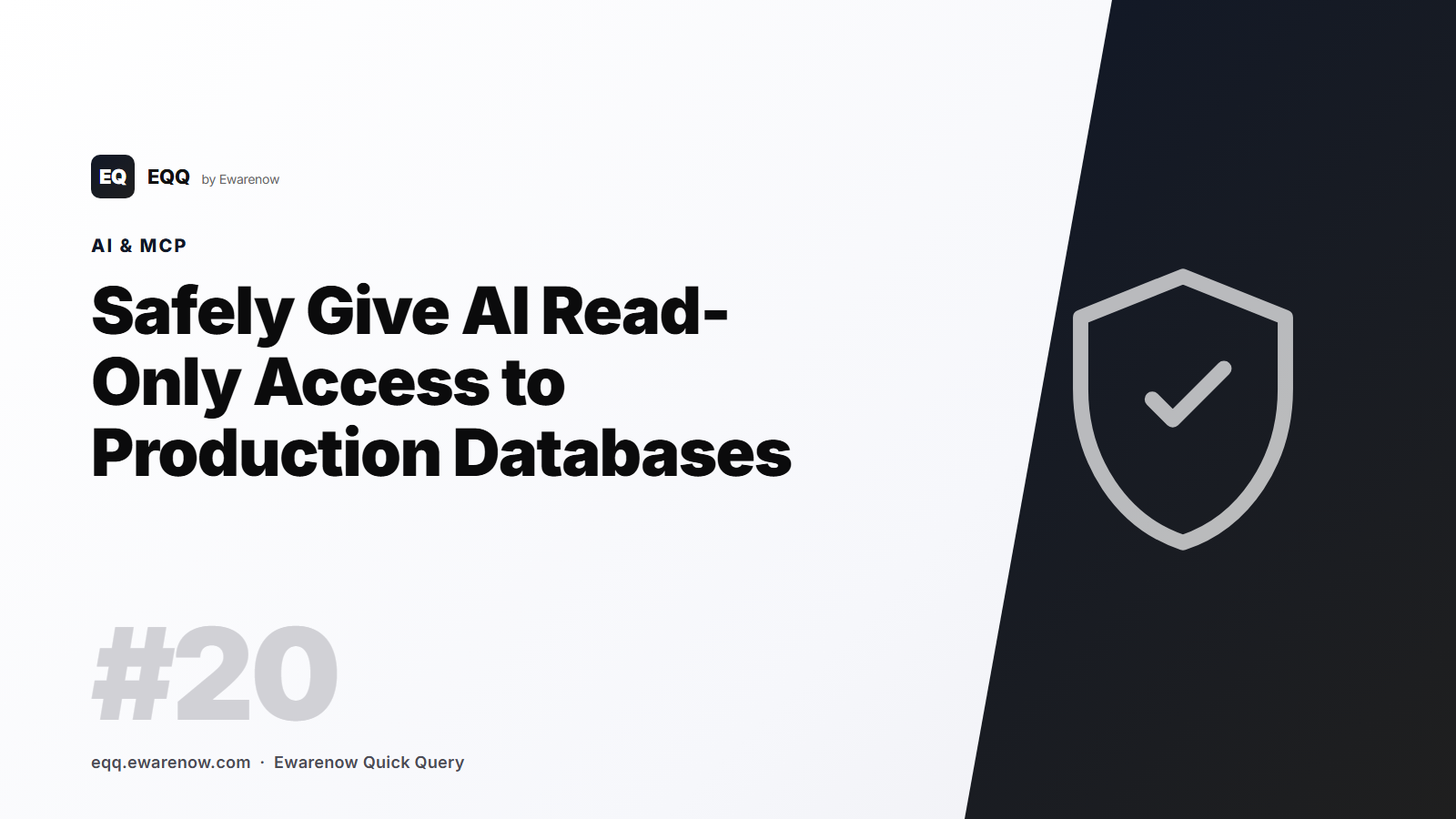 Safely Give AI Read-Only Access to Production Databases