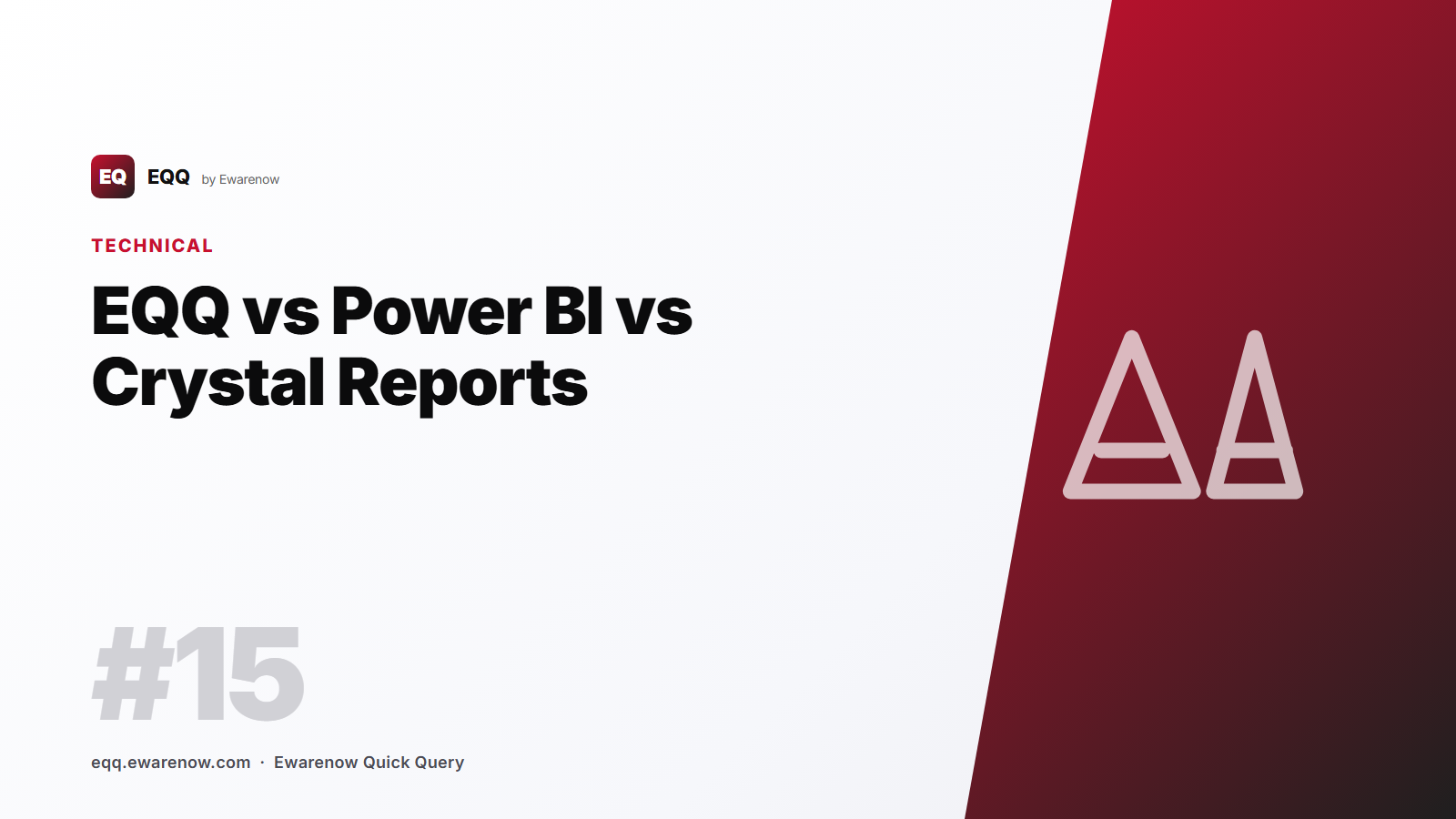 EQQ vs Power BI vs Crystal Reports